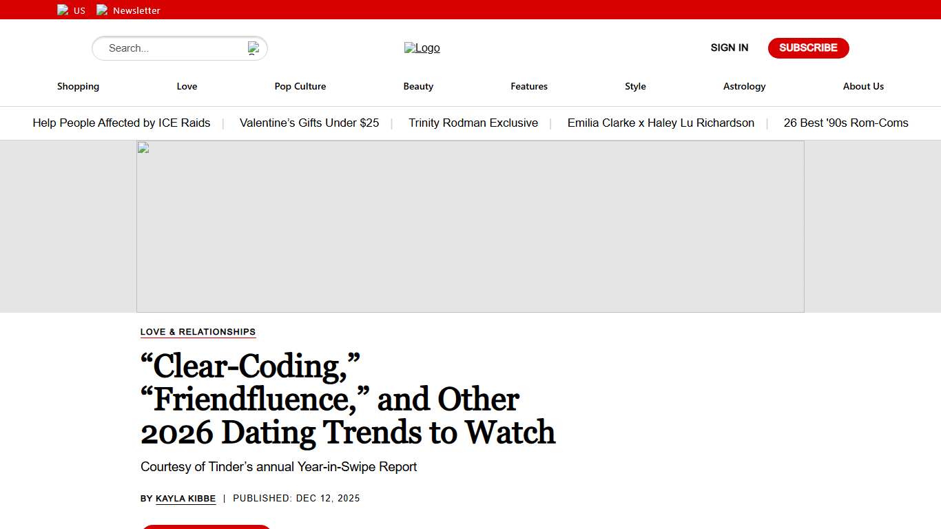 The Top 4 Dating Trends of 2026, According to Tinder